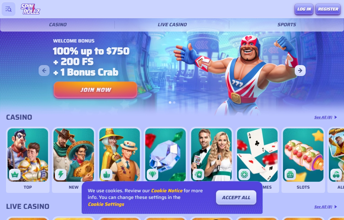 Spinrollz Casino